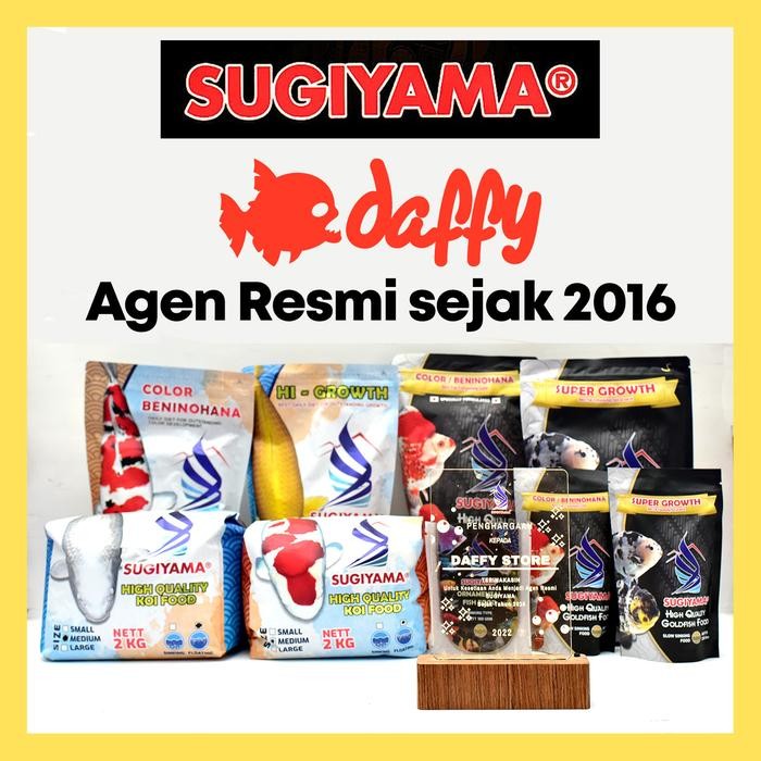 PELET SUGIYAMA GOLDFISH COLOR 1KG / PELET KOKI