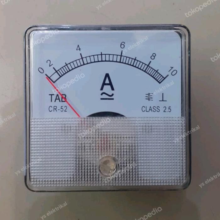 Ampere Meter Analog AC/DC CR-52 10A