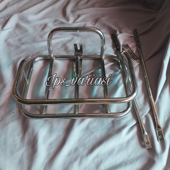 FRONT RACK SEPEDA FIXIE FEDERAL MTB C700 CROOM DLL AKSESORIS SEPEDA