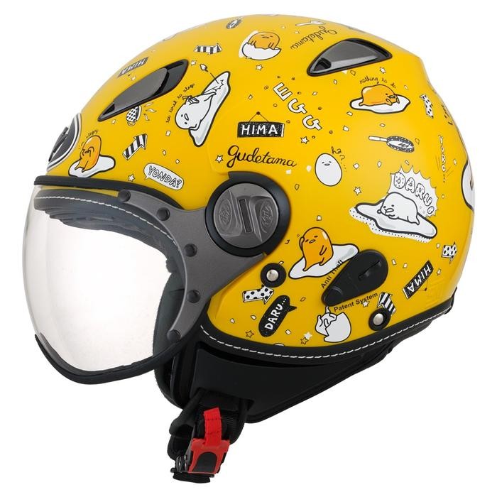 HELM KYT ELSICO SANRIO GUDETAMA #1 - YELLOW