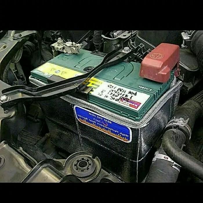 Peredam panas aki dan pelindung Accu mobil L300 diesel