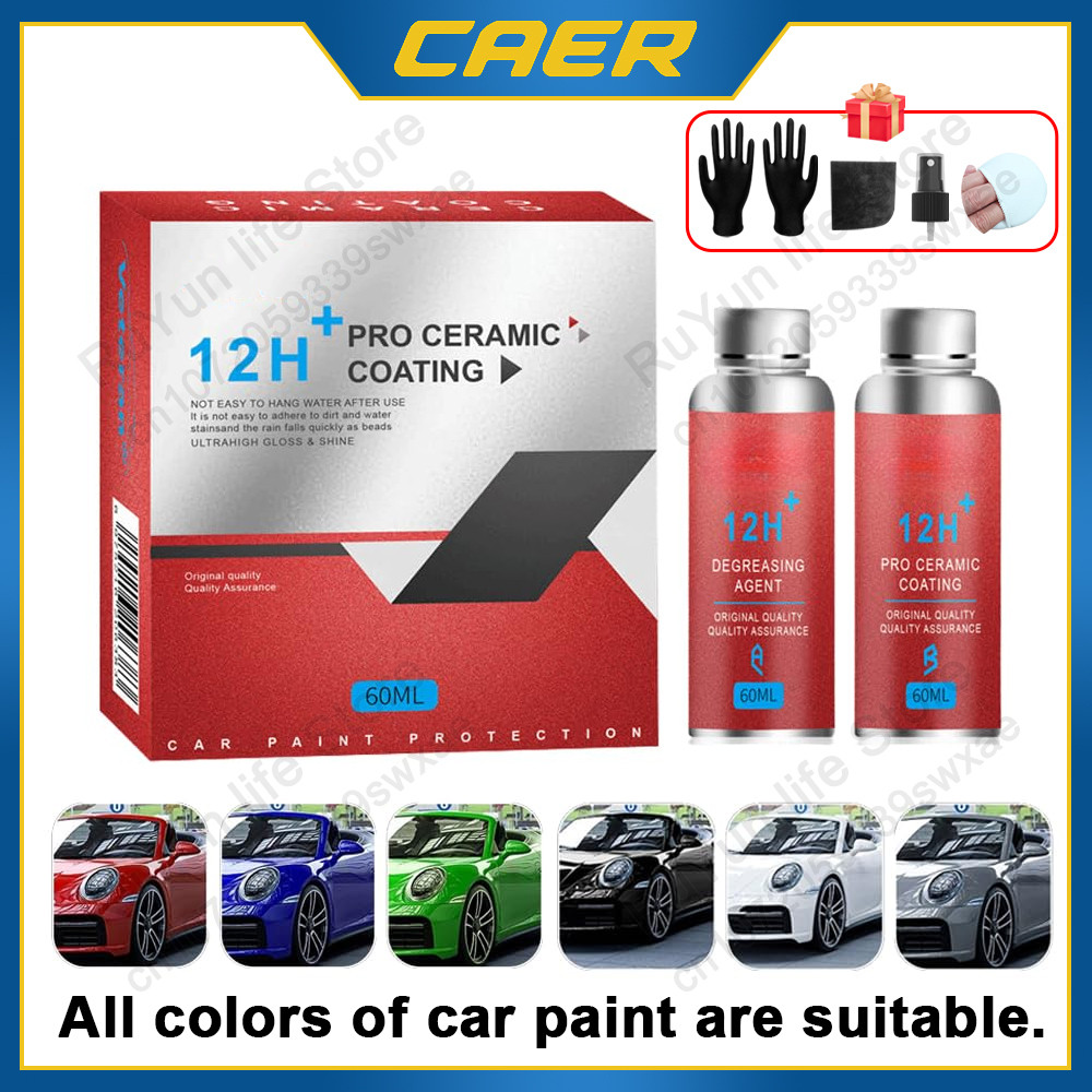 12H Car Nano Crystal Plating Liquid Automobile Hydrophobic Layer Quick Coat Waterproof Polishing Pro