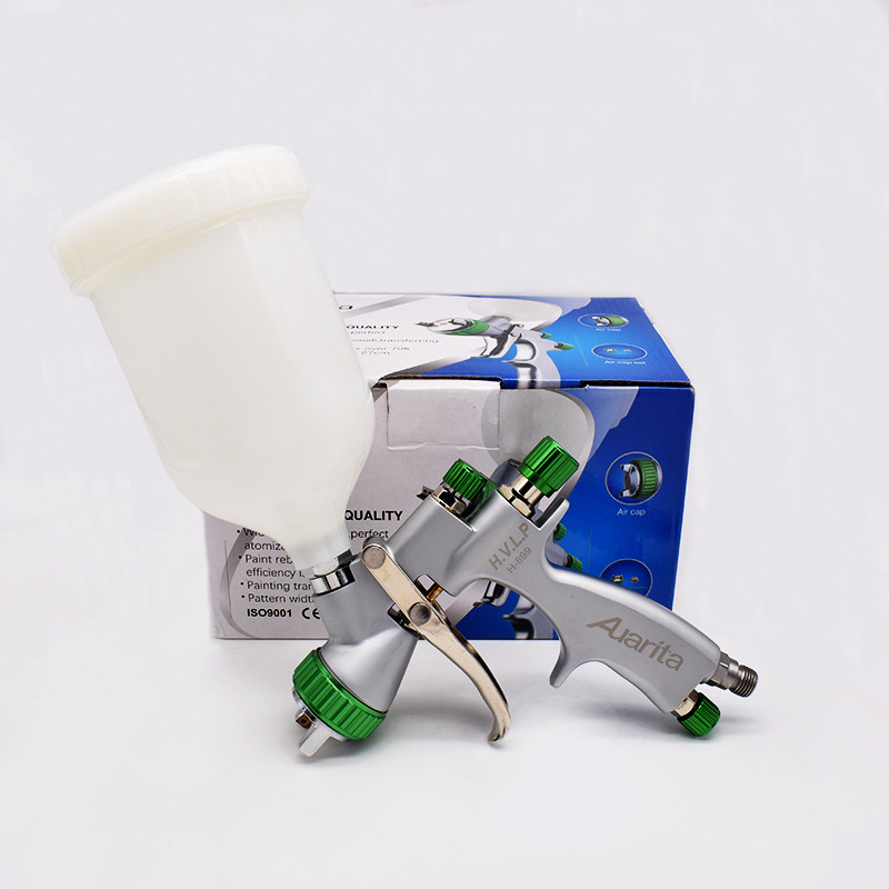 IMPORT Auarita H-899 Car Finish Painting Tool 1.3mm HVLP Gravity Airbrush Paint Spray Gun H899 600cc