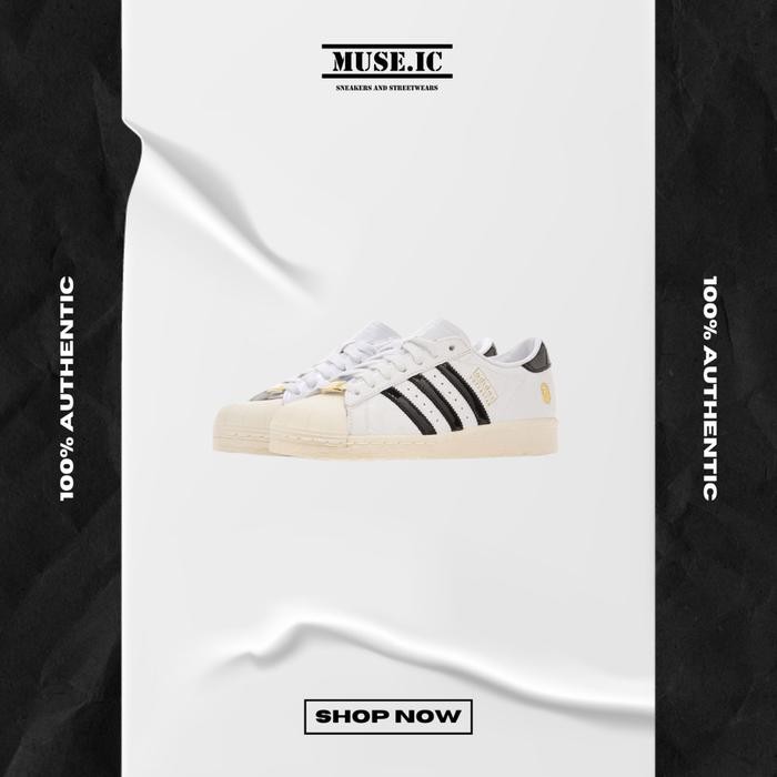 Superstar Vintage Bape White Black