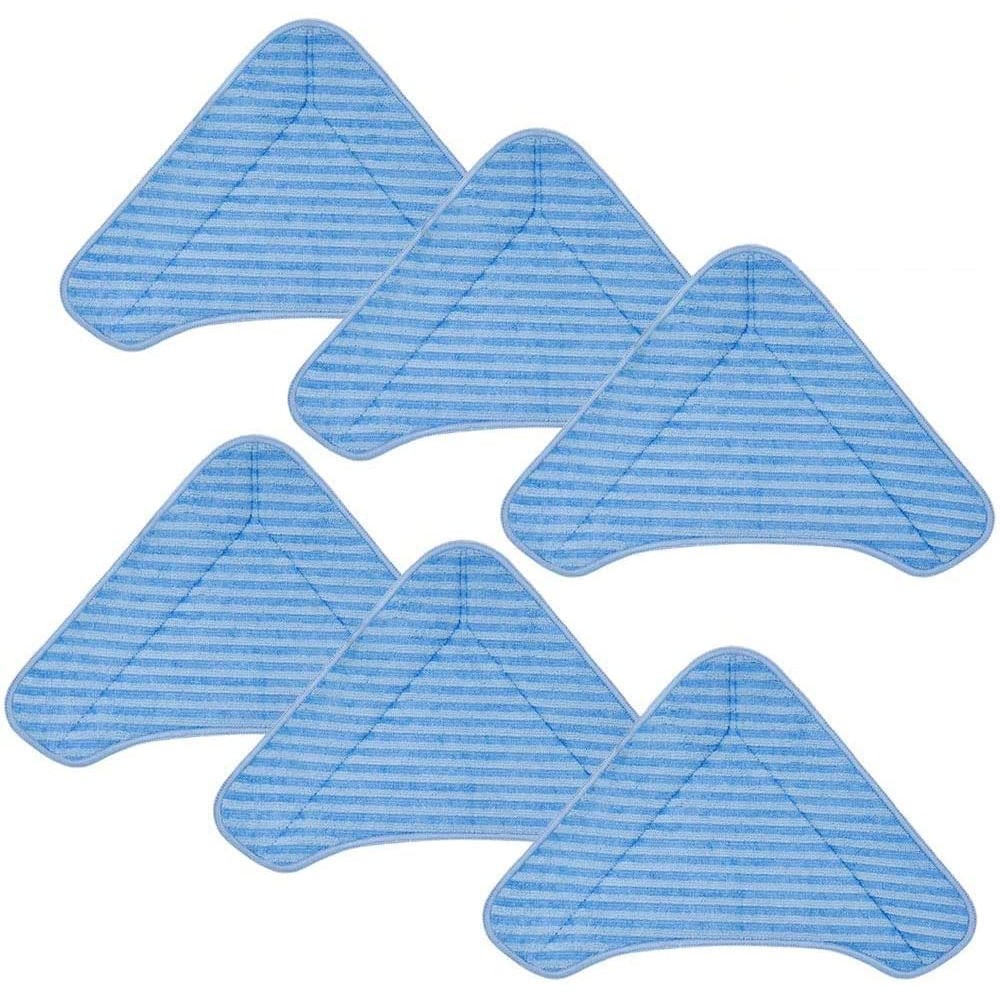 KeeTidy Triangle Replacement Mop Pads for PurSteam ThermaPro Elite 12 in 1 and PureClean XL Rolling 