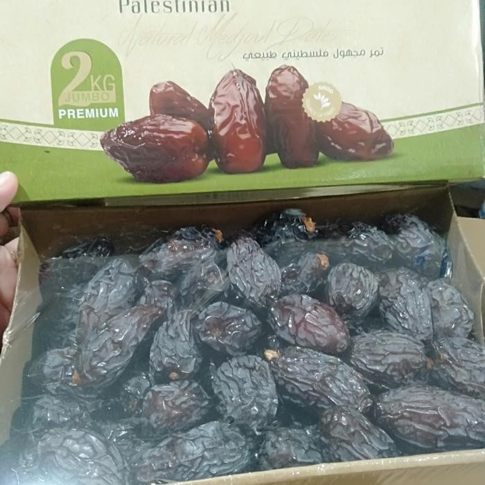 Kirim&siapmakan- Kurma Medjool Jumbo Palestina 2Kg Al Rowad