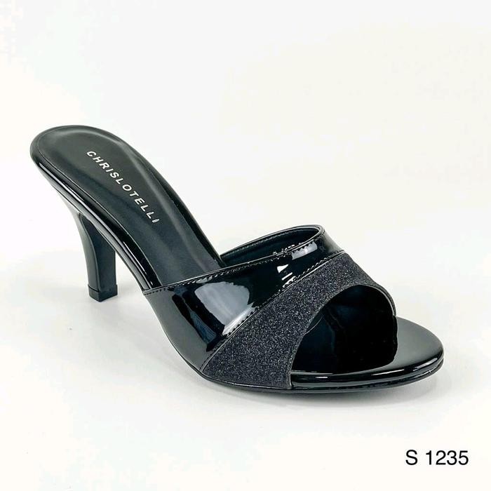 Ready Sandal Selop Wanita Hak 8 Cm Chrislotelli S 1235