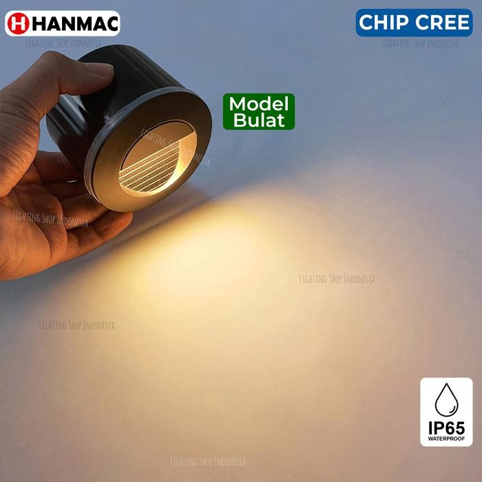 Lampu Tangga Dinding tanam LED waterproof 3watt Kotak lamp Step Light