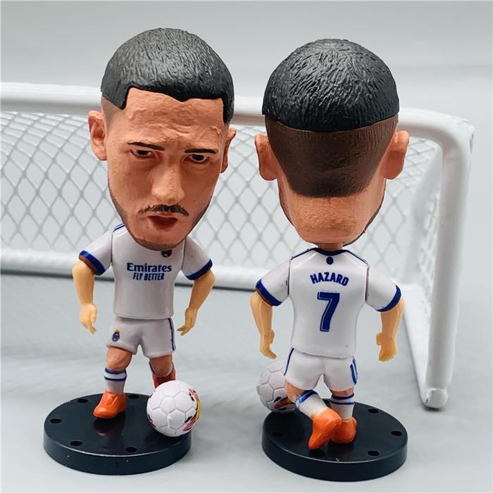 q9v5- Action Figure Eden Hazard Real Madrid 2021 Soccerwe