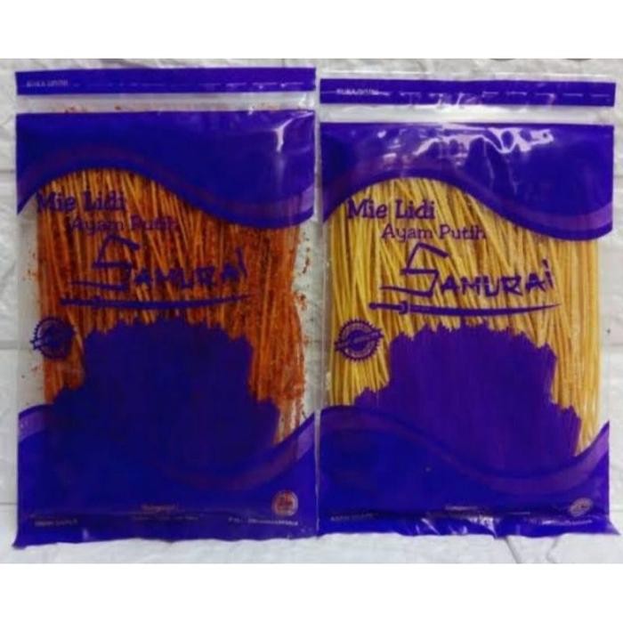 Mie lidi ayam putih samurai pedas dan gurih grosir