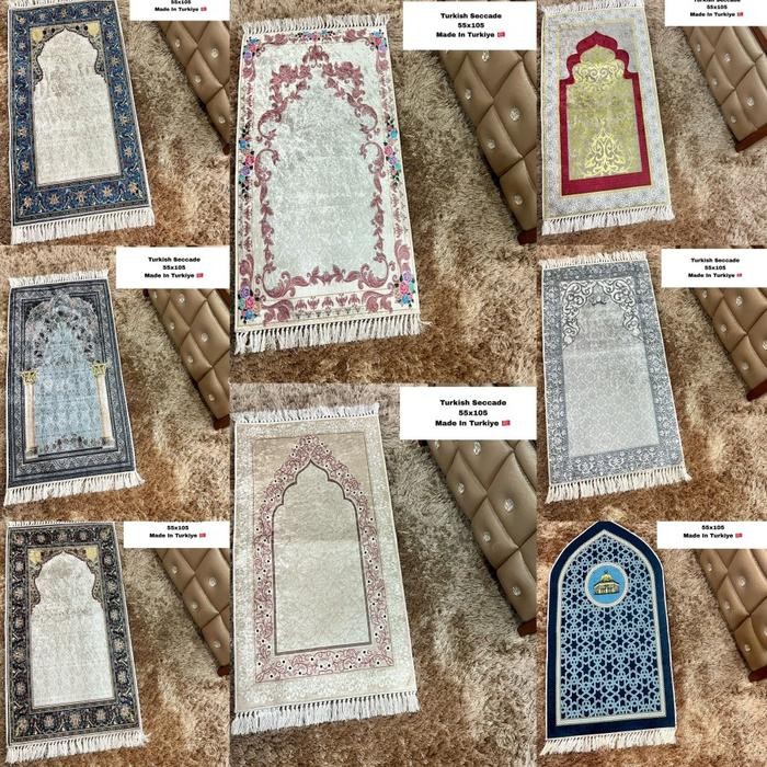 Prom0Besar- Sajadah Turki 55X105 Import Lembut Mewah Elegan Anggun Part 2