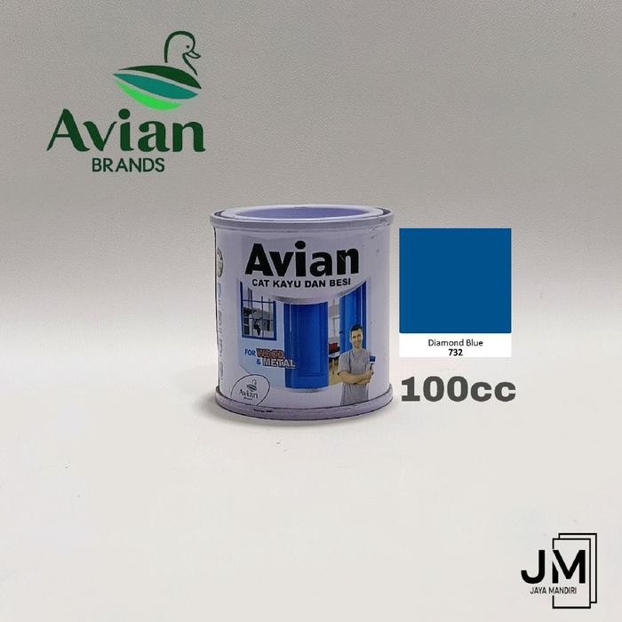 Avian Cat Kayu & Besi 100cc Cat Minyak Glossy untuk Kayu dan Besi Paint