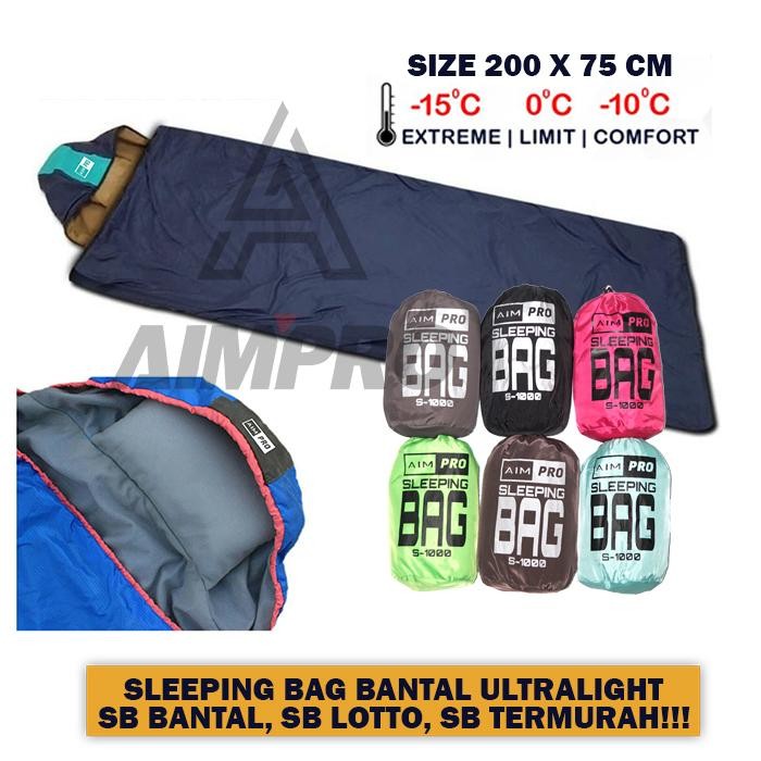 AIMPRO sleeping bag bantal