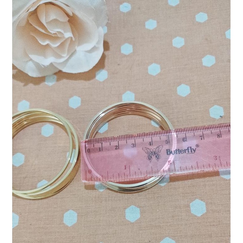 ahxj- Anak Perempuan Gelang Keroncong Titanium Laris Murah