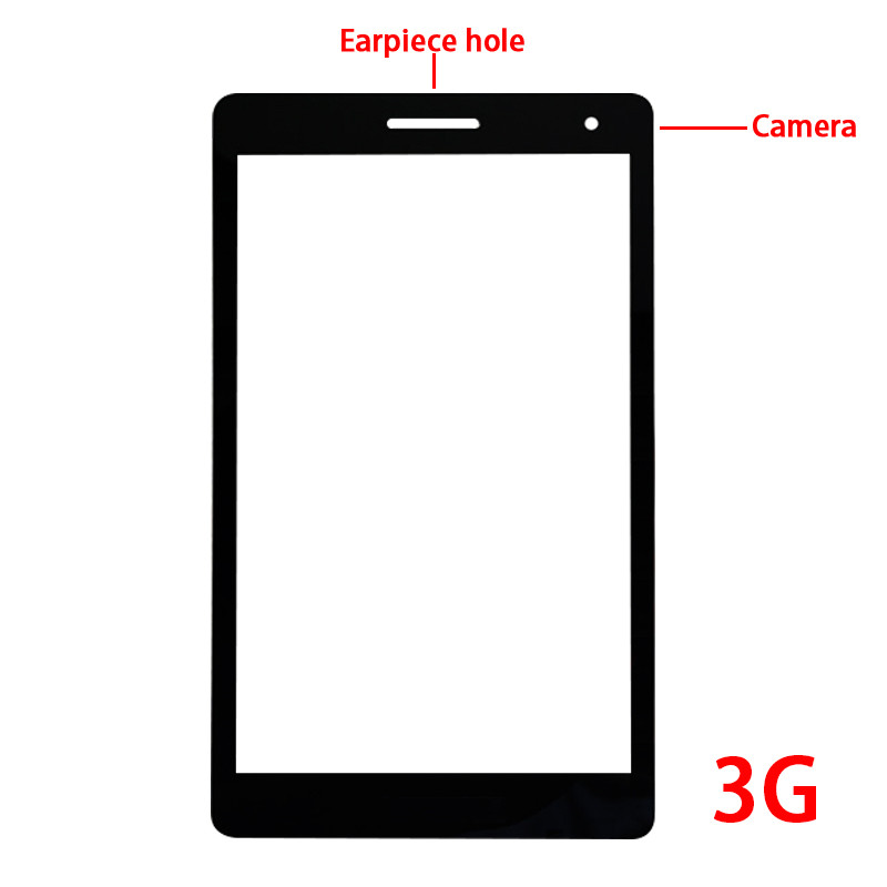New AAA+ Front Glass Outer Glass Lens Panel For  Mediapad T3 7.0 BG2-W09 BG2-U01 BG2-U03 3G or Wifi