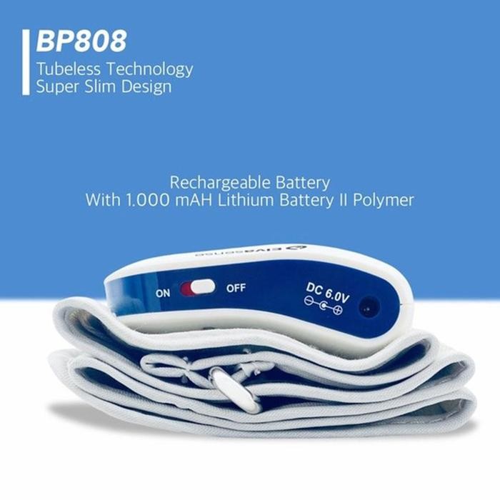 db0d- Elvasense Bp808 Blood Pressure Monitor Tubeless Tensimeter Tensi Darah