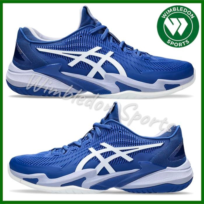 Sepatu ASICS COURT FF 3 NOVAK Asics Blue /Sepatu Tenis Asics Court FF3