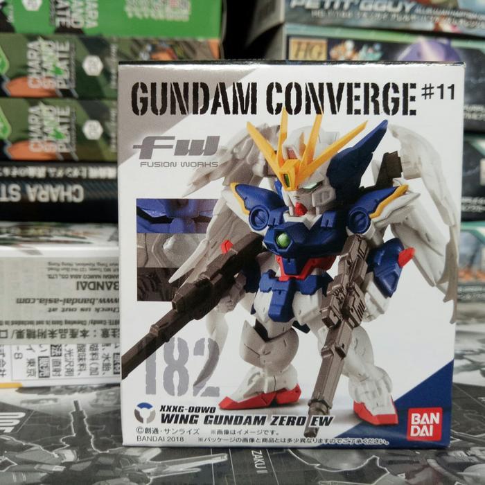 HOT SALE FUSION WORKS GUNDAM CONVERGE 11 WING GUNDAM ZERO EW BANDAI TERMURAH