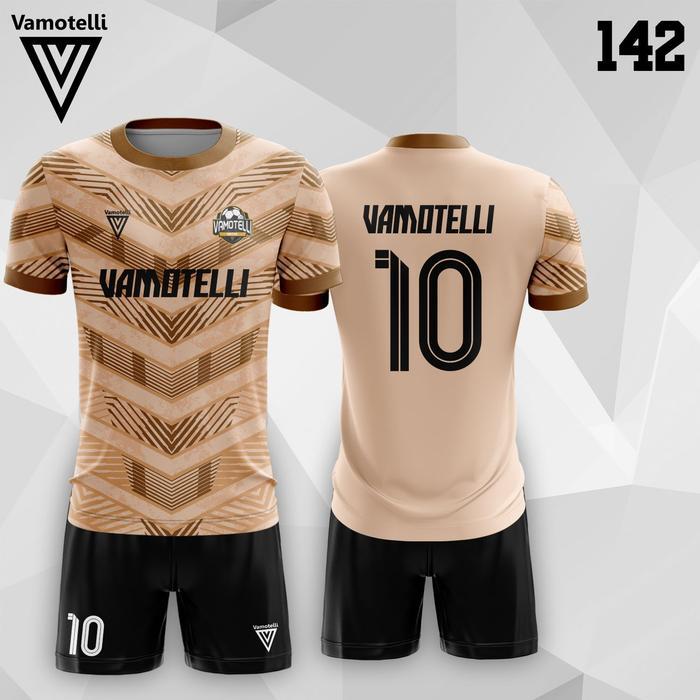 Baju Bola Stelan Futsal Bola Jersey - Vamotelli (Design Sublim #25)