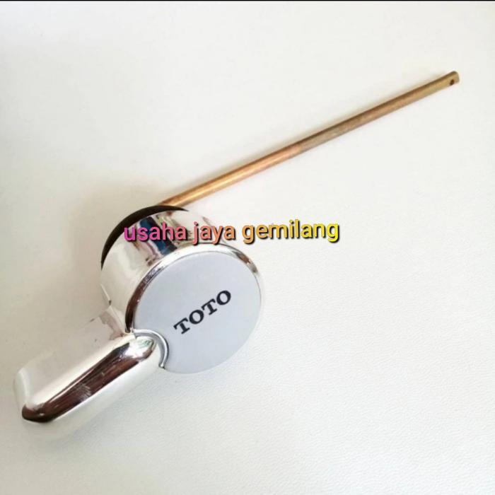 Handle / engkol / kaitan / flush depan untuk closet toto