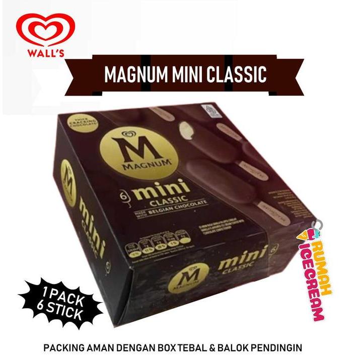 Ice Cream / Es Krim Magnum Mini Classic Walls Terpercaya