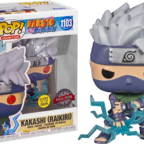 NEW FUNKO POP NARUTO - KAKASHI GLOW #1103