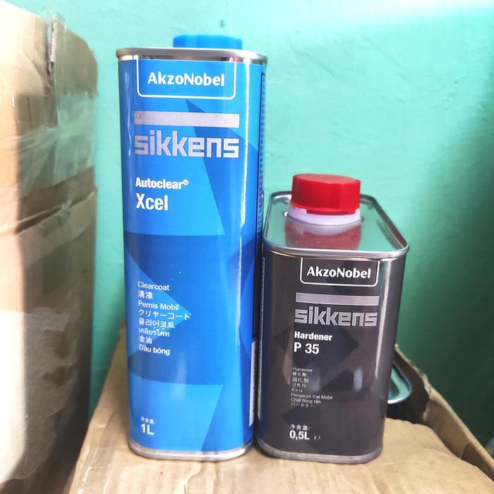 Clear sikkens xcel set hardener / pernis sikkens