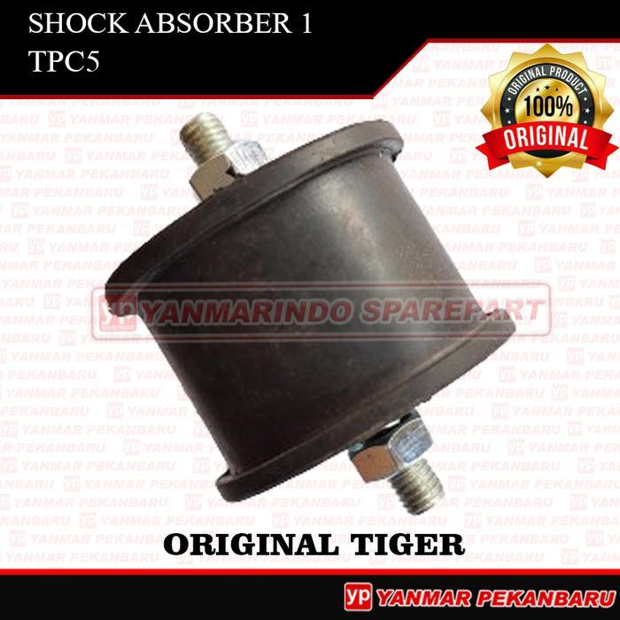 TPC5 Karet Mounting Stamper Kodok Shock Absorber Plate Compactor TIGER TPC 5 ORIGINAL