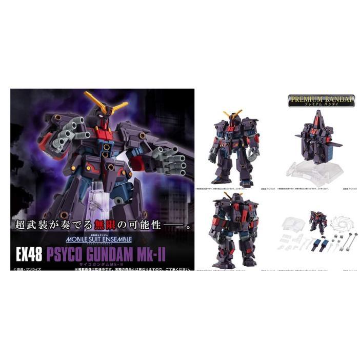 HOT SALE GUNDAM MOBILE SUIT ENSEMBLE EX48 PSYCHO GUNDAM MK-II TERMURAH