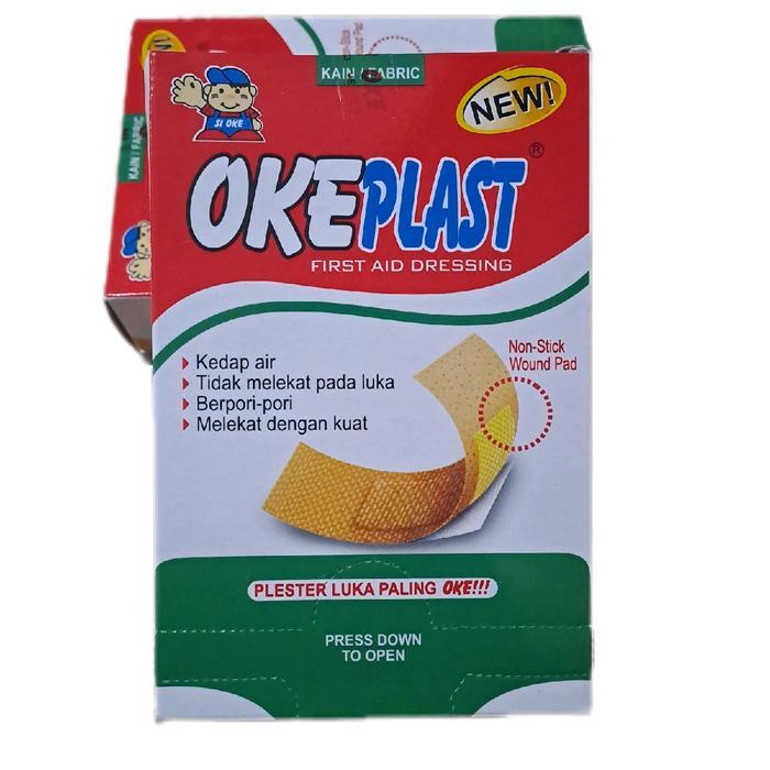 Plester Ok plast strip standar isi 100 pcs okplast strip isi 100 pcs