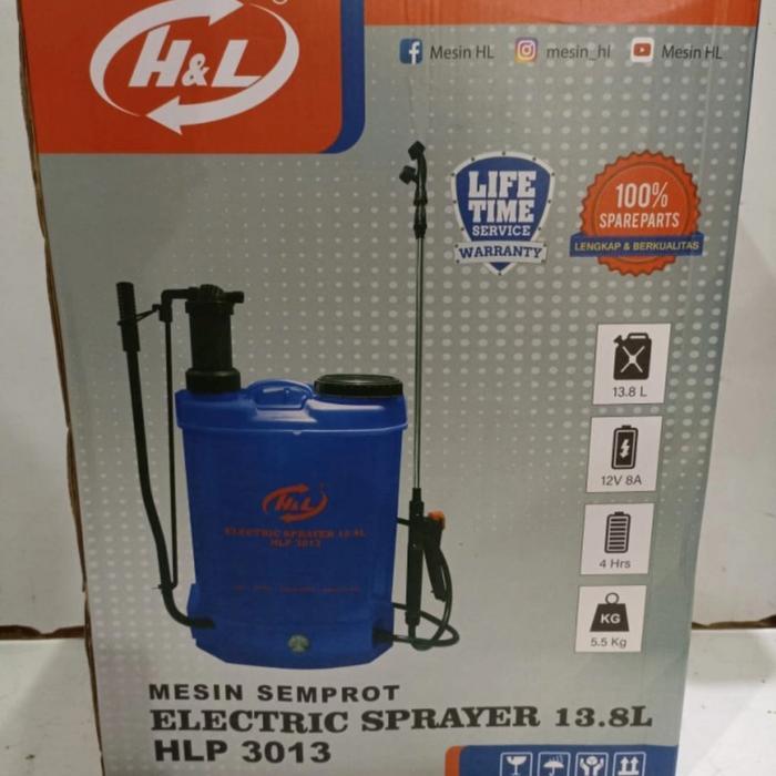 Sprayer Elektrik 2 in 1 untuk Semprot Hama Tanaman
