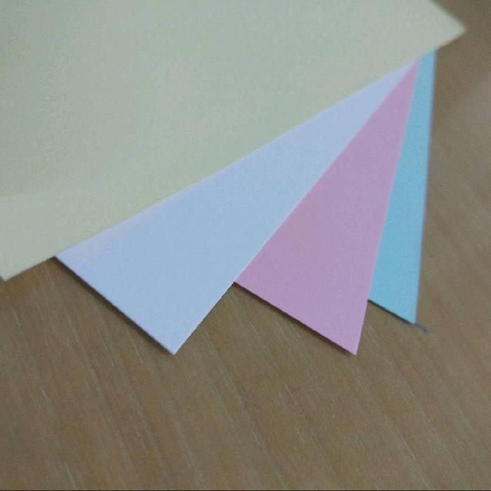 Khusus Gosend F4 Kertas Tik Warna 200 Gsm Isi 50 Lembar / Kertas Bc / Kertas Brief Card 200 Gram