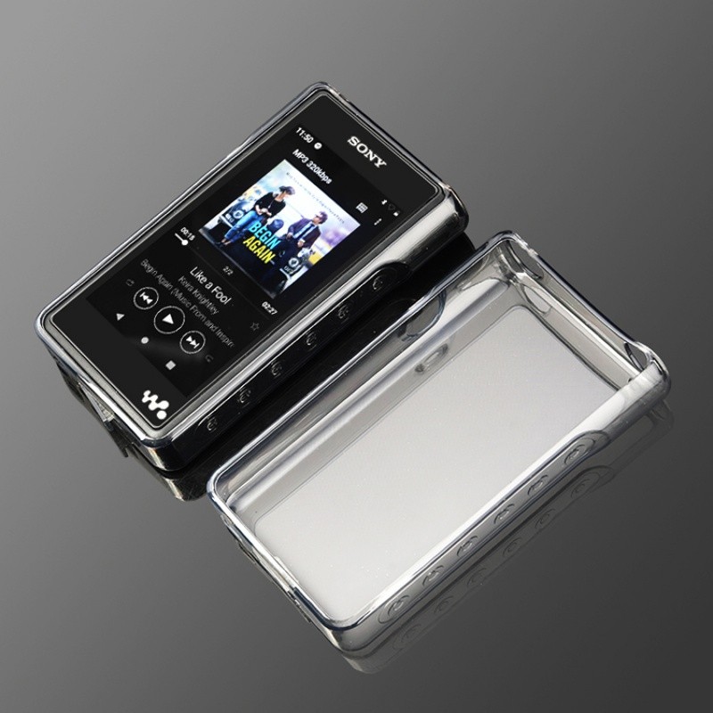 Flexible Clear Black Cover Crystal TPU Slim Case For Sony Walkman NW-WM1A WM1Z WM1A