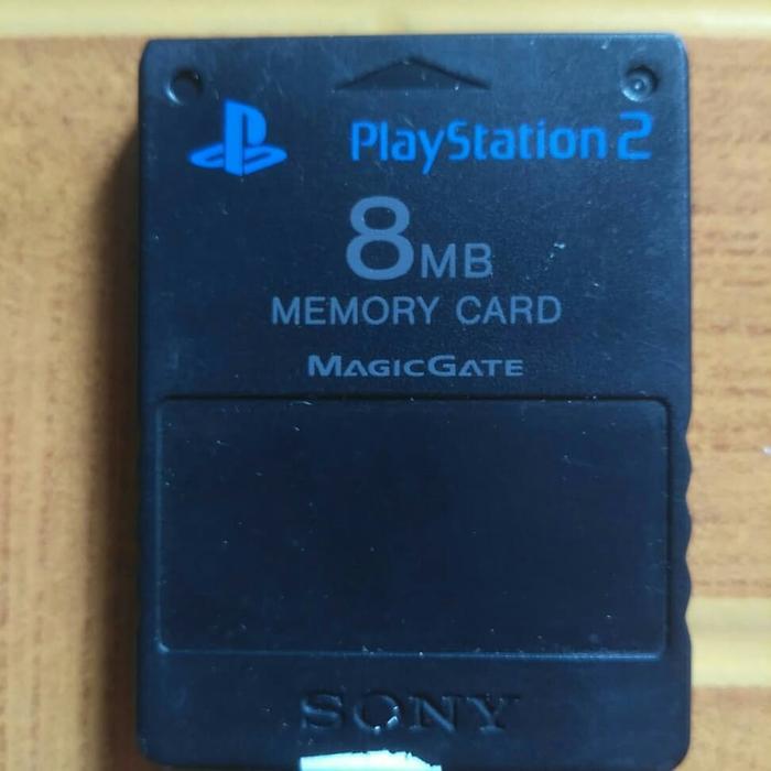 Memory Card Ps2 Mc Original Japan Playstation 2 Pasti Promo