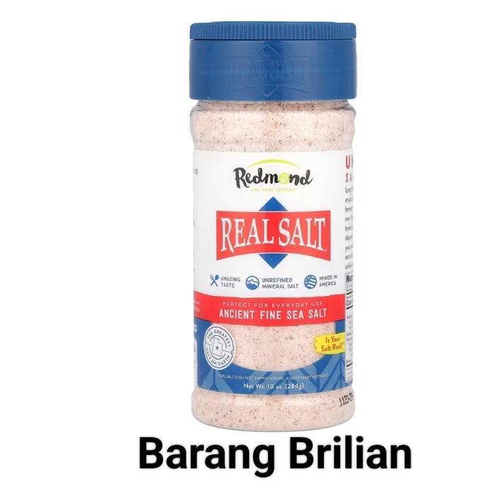 Redmond Real Salt Ancient Fine Sea Salt Organic 284gr Garam Realsalt