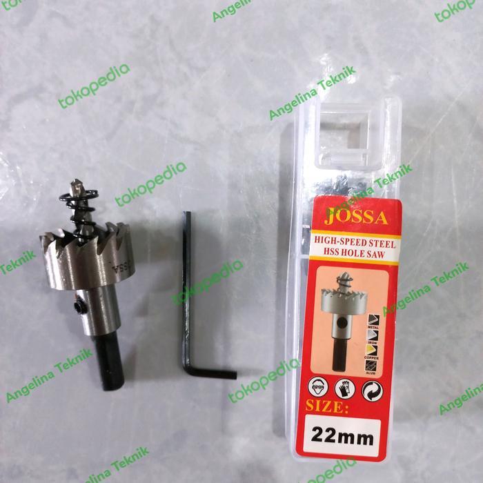 HOLE SAW HSS 22MM JOSSA/HSS HOLE SAW 22MM JOSSA PROMO TERMURAH