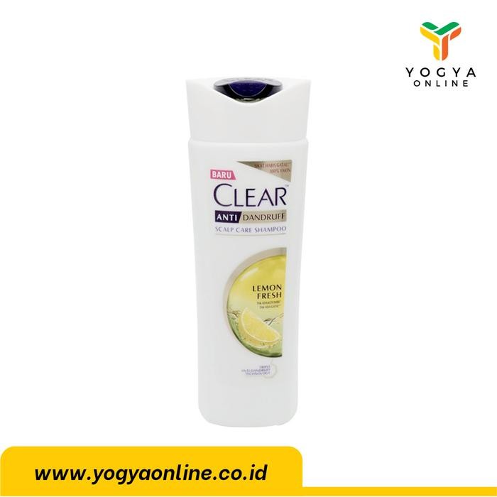 BERKUALITAS Clear Shampoo Lemon Fresh 320Ml
