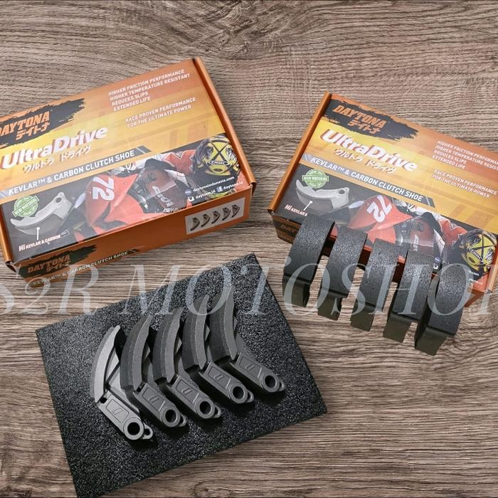 Kampas Ganda Daytona Yamaha Xmax 250 B74 5058 New Karbon Kevlar