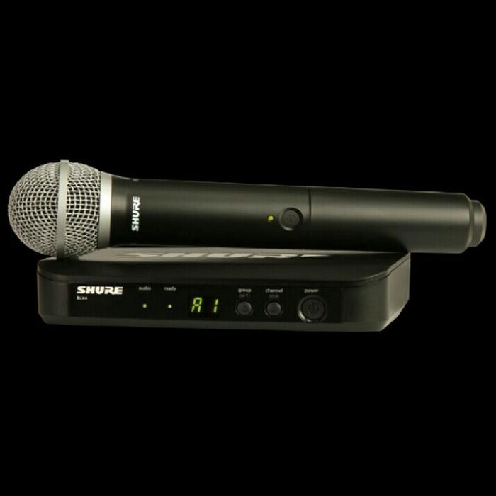 Mic Wireless Shure BLX24 pg 58/ BLX 24 pg 58 mic wireless Shure