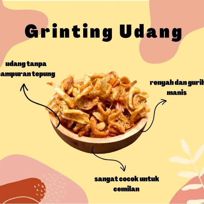 

(OLEH OLEH SURABAYA) KERIPIK GRINTING UDANG MANIS GURIH 250GR