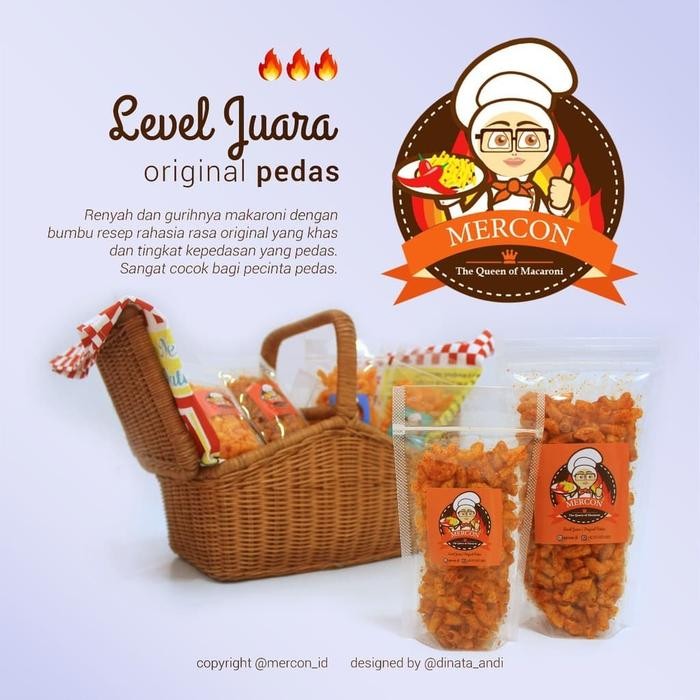 

PAKET RESELLER 20 PCS MAKARONI MERCON_ID KEMASAN BESAR