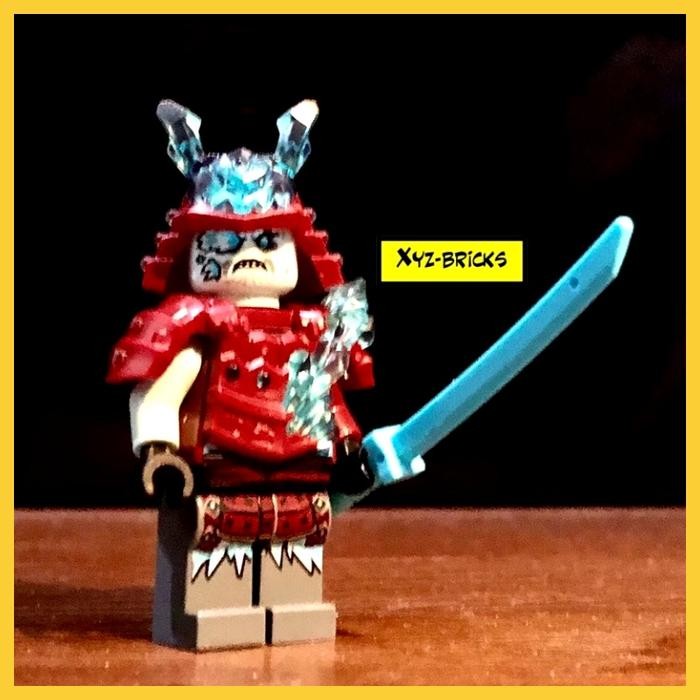 LEGO NJO518 - Ninjago Blizzard Warrior Samurai Minifigure with Weapon