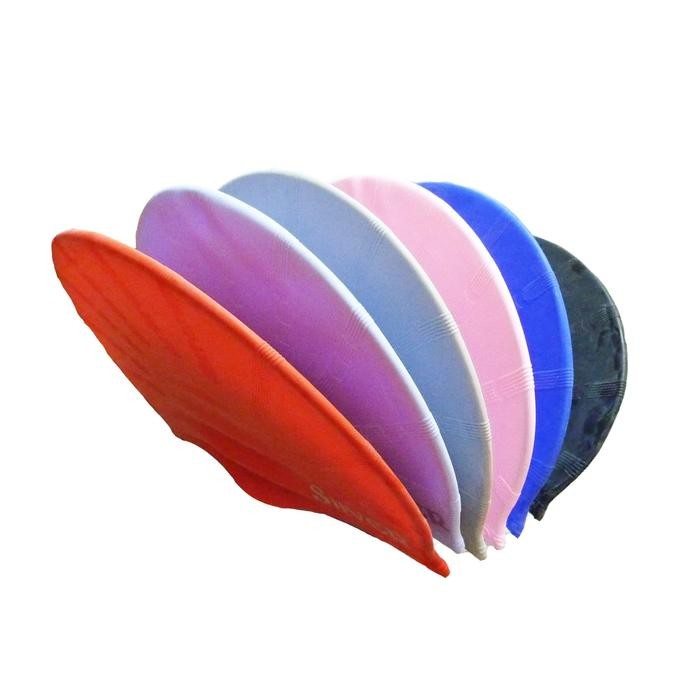 Topi Renang Dewasa Silver Silicone Swim Cap 17011.1089