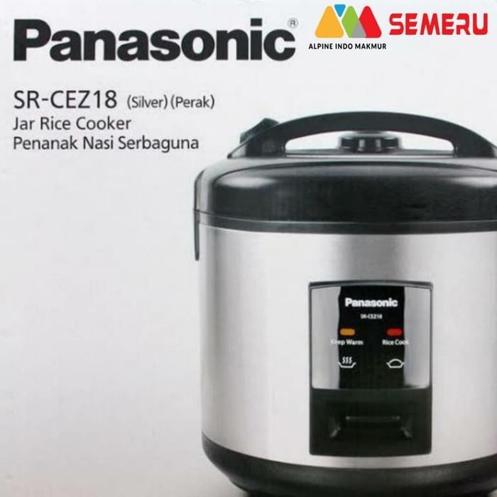 Panasonic Rice Cooker 1.8 Liter Sr-Cez18