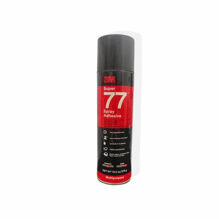 

3M SUPER 77 MULTIPURPOSE SPRAY ADHESIVE / LEM SEMPROT SUPER SERBAGUNA