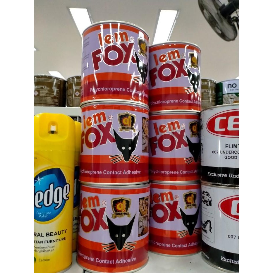 

FOX SUPER LEM AIBON KUNING KALENG 600 GRAM UNTUK KAYU SERBAGUNA