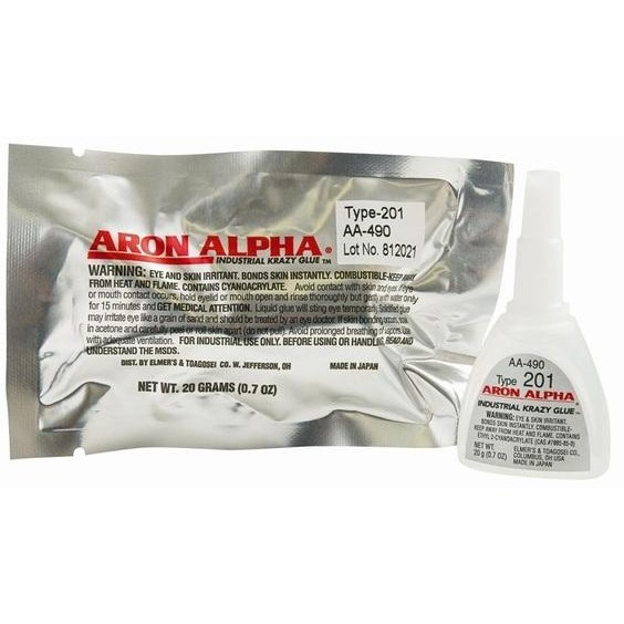 

ARON ALPHA 201 CYANOACRYLATE INSTANT ADHESIVE,