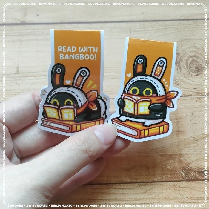 Magnet Bookmark Bangboo Pembatas Buku Lucu