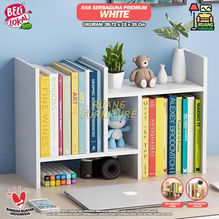 

Rak Serbaguna RMK - 72 Rak Minimalis Rak Meja Rak Kosmetik Rak Buku Rak Storage Keranjang