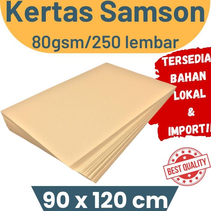 

Kertas Samson 90X120 Isi 250Lbr